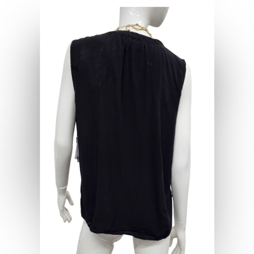đ Velvet by Graham & SpencerâNWT Rani Top in Black (VGS-7) - Picture 4 of 5